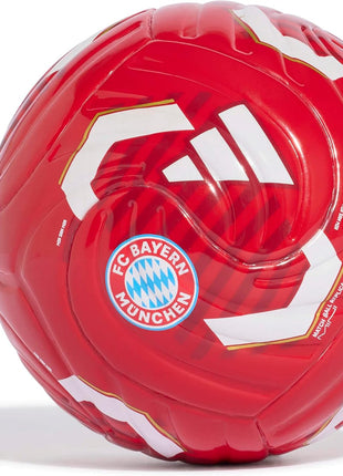 adidas Unisex FC Bayern Home Mini Recreation Ball, Better Scarlet/White, 1