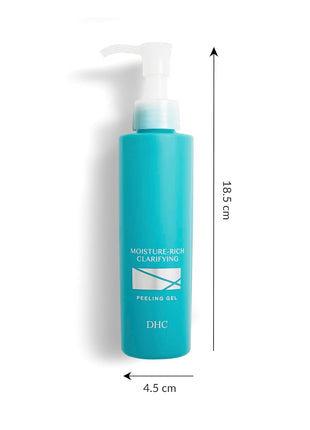 DHC Moisture-Rich Clarifying Peeling Gel, Gentle Facial Exfoliant, 4.9 oz | Non-Abrasive Exfoliator, Removes Dead Skin, Boosts Skin Turnover, Brightens Skin Tone, Leaves Skin Hydrated and Smooth
