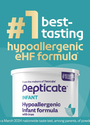 Pepticate Hypoallergenic Infant Formula 0–12 Months 13.2oz