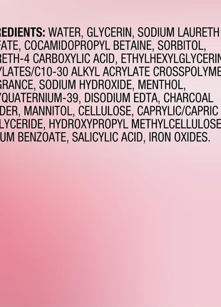 Biore Rose Quartz + Charcoal Daily Purifying Cleanser, Oil Free, 6.77 Oz | Dermatologist Tested, Cruelty Free, Removes Impurities, Energizes Complexion, Fresh Clean Feel