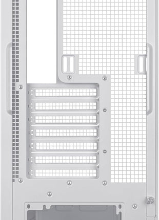 ASUS A31 White ATX Mid-Tower Gaming Case, Dual Tempered Glass, Frameless, BTF Hidden Connectors, 360 AIO Support, Angled Base, ARGB, Optimized Airflow, Seamless Cable Management, 2 Year Warranty