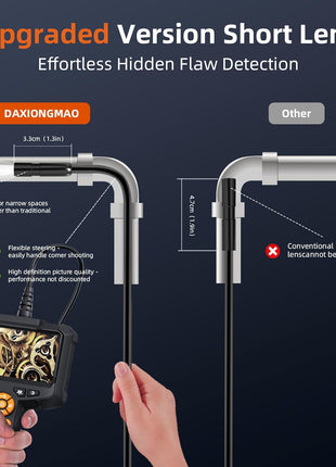 Daxiongmao Endoscope Camera with Light, 1080P HD Borescope, IP67 Waterproof Snake Camera – Ideal for Inspecting Walls, Vents, Automotive Engines, Pipes – A Great Gift Tool for Men (16.5ft)