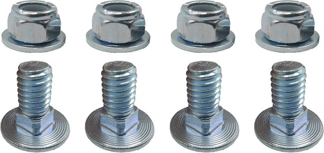 4-Pack 784-5581A (5/16-18) 5/8 inch Carriage Bolts Nuts kit fits MTD Shave Plate Scraper Bar 790-00120-0637 Snow blowers