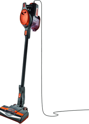Shark Rocket Ultra Light Corded Bagless Vacuum for Carpet and Hard Floor Cleaning with Swivel Steering (HV301), Gray/Orange