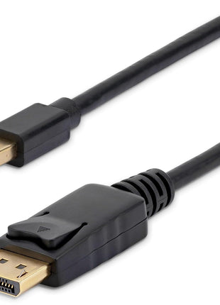 StarTech.com 3ft (1m) Mini DisplayPort to DisplayPort 1.2 Cable - 4K x 2K UHD Mini DisplayPort to DisplayPort Adapter Cable - Mini DP to DP Cable for Monitor - mDP to DP Converter Cord (MDP2DPMM3)