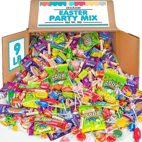 Bulk Candy Mix - Candy Variety Pack - Assorted Classic Candy - Individually Wrapped Candies - Fun Size Candy Assortment (9 Pounds)