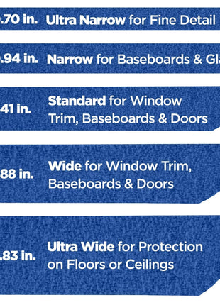 ScotchBlue Original Multi-Surface Painters Tape, 2 Inch Wide (1.88 In. x 60 Yds), 3 Rolls, Blue Paint Tape Protects Surfaces and Removes Easily, Masking Tapes for Indoor and Outdoor Use (2090-48EP3)