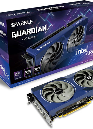 Sparkle Intel Arc B570 Guardian OC Graphics Card, 10GB GDDR6, Torn Cooling 2.0, Axial Fan, Breathing Light, Metal Backplate, SB570G-10GOC