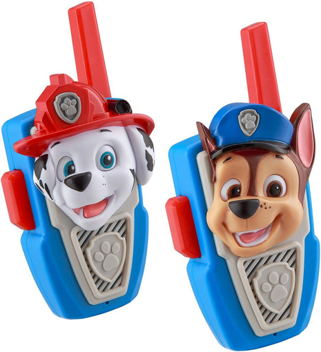 Paw Patrol Chase Marshall Walkie Talkies for Kids, Fun Paw Patrol Toys | Static Free and Extended Range