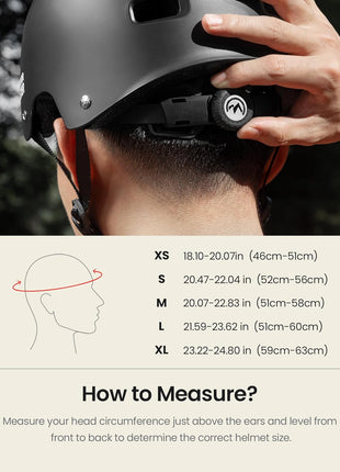 OutdoorMaster Skateboard Bike Helmet for Adult,Youth and Kids | Two Removable Liners Ventilation Certified Multi-Sport Helmet for Scooter Cycling Roller Skating Ebike