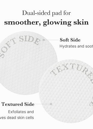 medicube Toner Pads Zero Pore Pad 2.0 | Dual-Textured Facial Pad for Exfoliation and Pore Care with 4.5% AHA Lactic Acid, 0.45% BHA Salicylic Acid | Ideal for All, Korean Skin Care, 70 Pads (1 Pack)