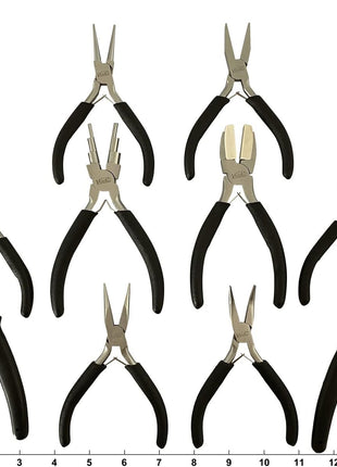 10-Piece Jewelry Pliers Set Jewelry Making Tools