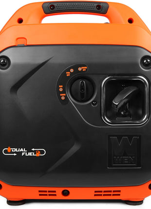 WEN Quiet and Lightweight 3600-Watt Dual Fuel RV-Ready Portable Inverter Generator with Fuel Shut Off and CO Watchdog (DF360iX)