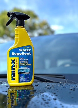 Rain-X 800002250 Glass Treatment Trigger, 16 Fl Oz - Exterior Glass Treatment to Dramatically Improve Wet Weather Driving Visibility During All Weather Conditions