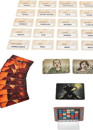 CGE Codenames Board Game (2nd Edition) | The Top Secret Word Association Party Game for Friends & Family Game Nights, 4+ Players