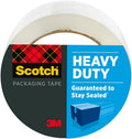 Scotch Heavy Duty Shipping Packing Tape, Clear, Shipping and Packaging Supplies, 1.88 in. x 54.6 yd., 1 Tape Roll