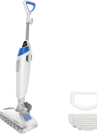 BISSELL Steam Mop 1940A PowerFresh Floor Steam Cleaner for Hard Wood & Tile with Natural Sanitization, Easy Scrubber, Variable Steam, 12" Cleaning Path