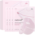medicube Salmon DNA PDRN pink collagen jelly gel mask | overnight face mask for glass glow skin- elasticity, hydrating, firming and moisturizing | korean skincare, 28g, 4ea