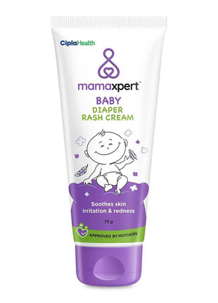 Cipla Health Mamaxpert Baby Diaper Rash Cream-75gm| 0-5 Years